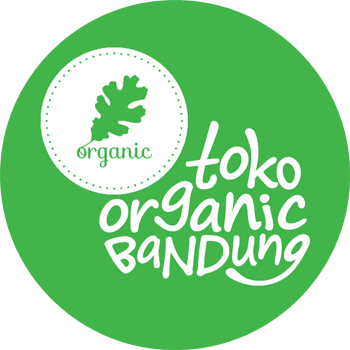 Logo Toko Organic Bandung